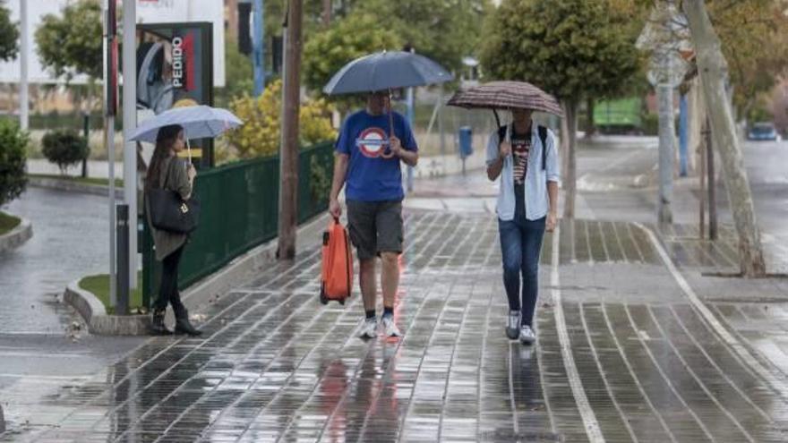 Las lluvias del otoño se concentrarán en Alicante