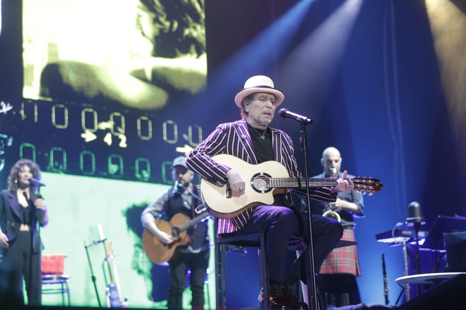 El concierto de Joaquín Sabina en Mallorca reúne a 7.000 seguidores