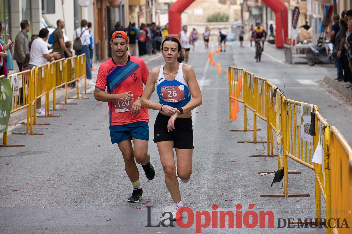 Carrera Popular Urbana y de la Mujer de Moratalla ‘La Villa, premio Marín Giménez (línea de meta)