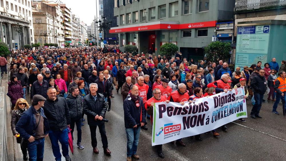 Manifestación en Vigo