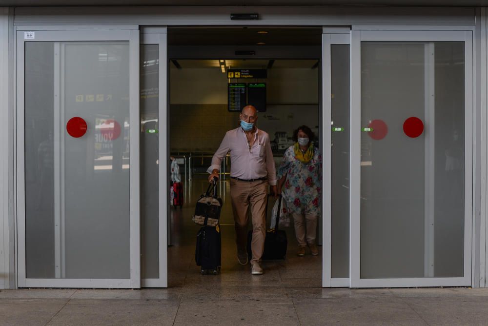 Vuelve la actividad al aeropuerto de Málaga