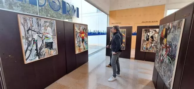 "L’Art del Ciclocross", del exciclista Miguel Soro, se expone en Benidorm