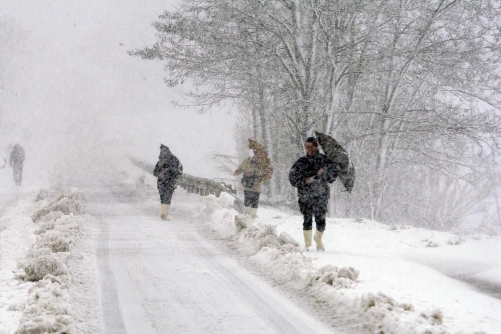 La nevada del març de 2010 a Girona