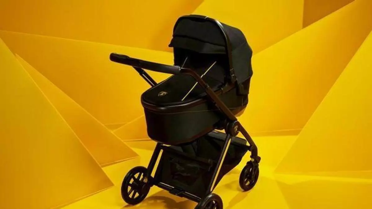 Lamborghini lleva su ADN al mundo de los bebés con un exclusivo cochecito de edición limitada