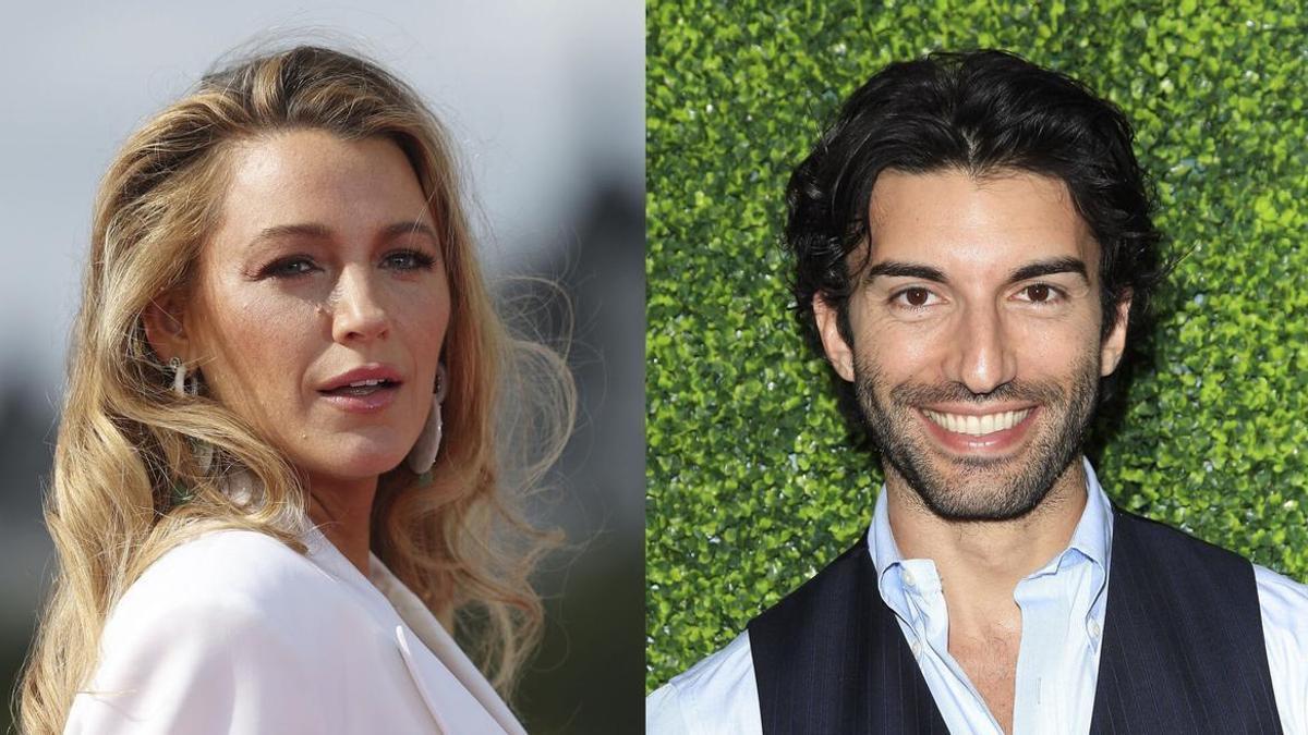 Fotografías de archivo de los actores estadounidenses Blake Lively (i) y Justin Baldoni.