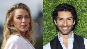 Combo de fotografías de archivo de los actores estadounidenses Blake Lively (i) y Justin Baldoni. EFE/ Andy Rain / Nina Prommer