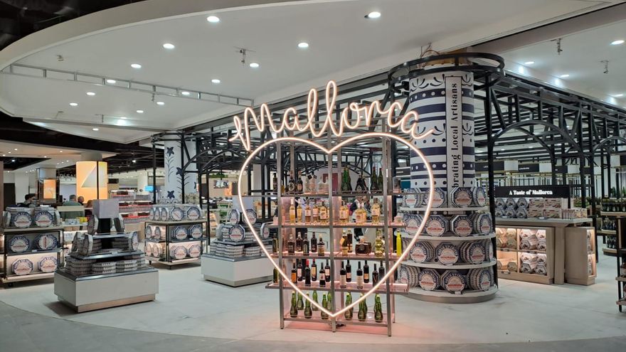 So sieht der neue Duty-Free-Bereich am Flughafen Mallorca aus