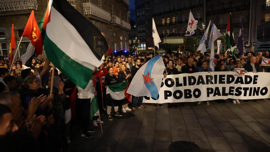 Galicia sale a la calle por Palestina