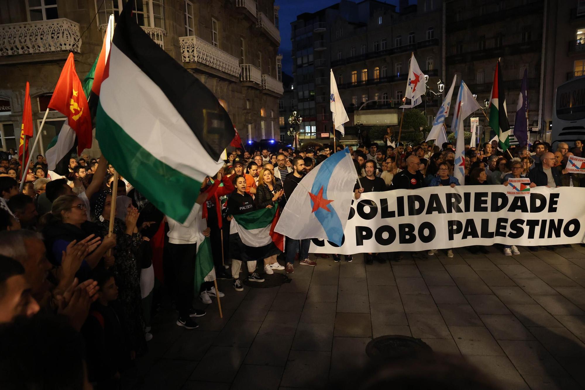 Galicia sale a la calle por Palestina