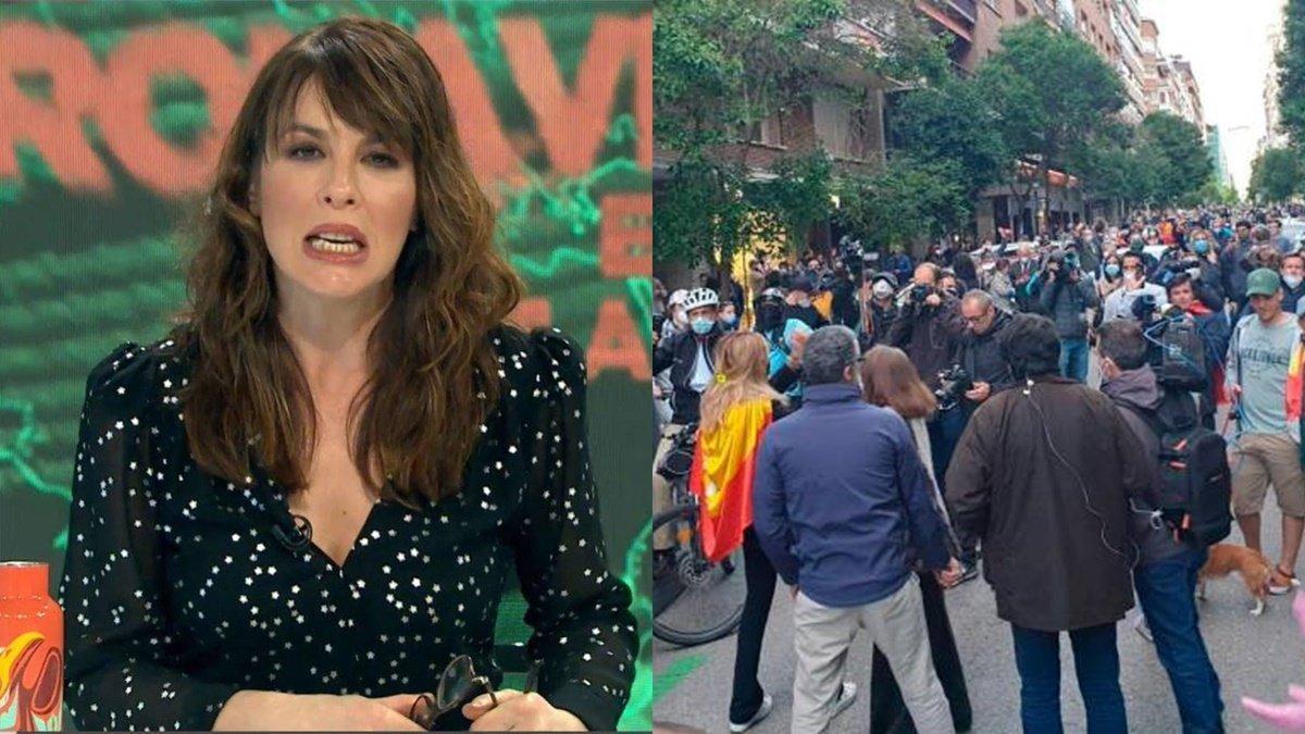 Mamen Mendizábal, sobre las manifestaciones: &quot;Si fueran en otro barrio la policía las disolvería&quot;