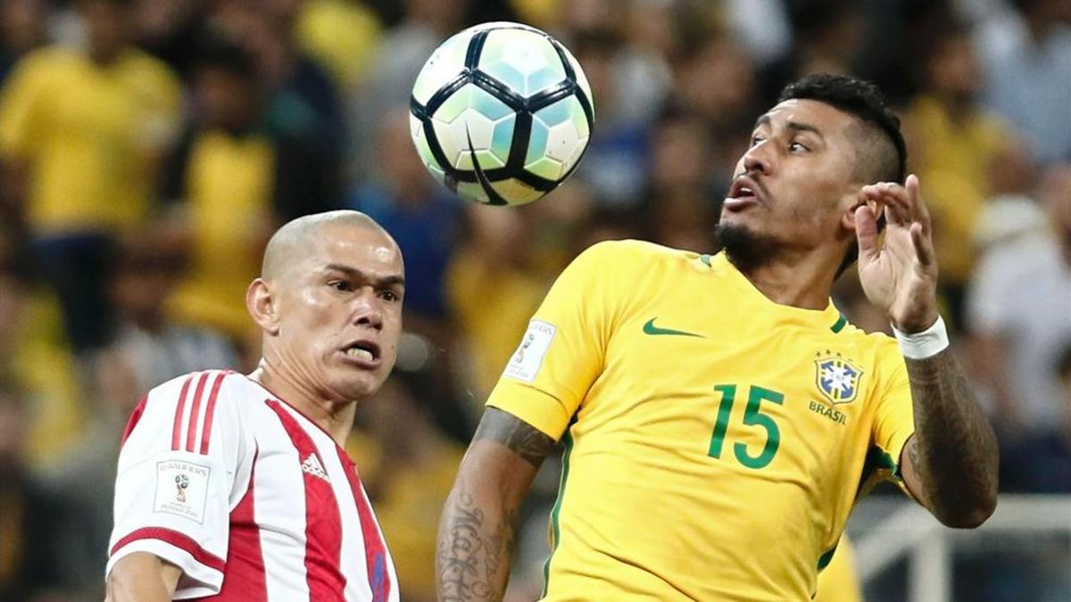 Paulinho, con Brasil