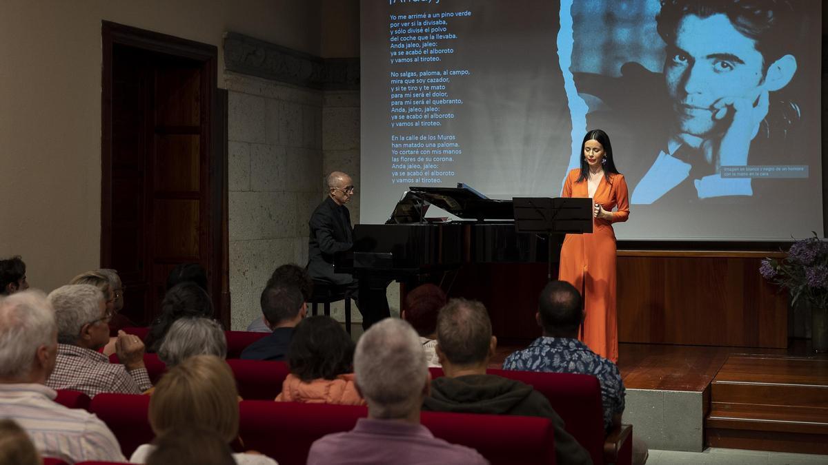 Concierto ¡Anda, jaleo!, con Magdalena Padilla y Sergio Alonso, en la Casa de Colón.