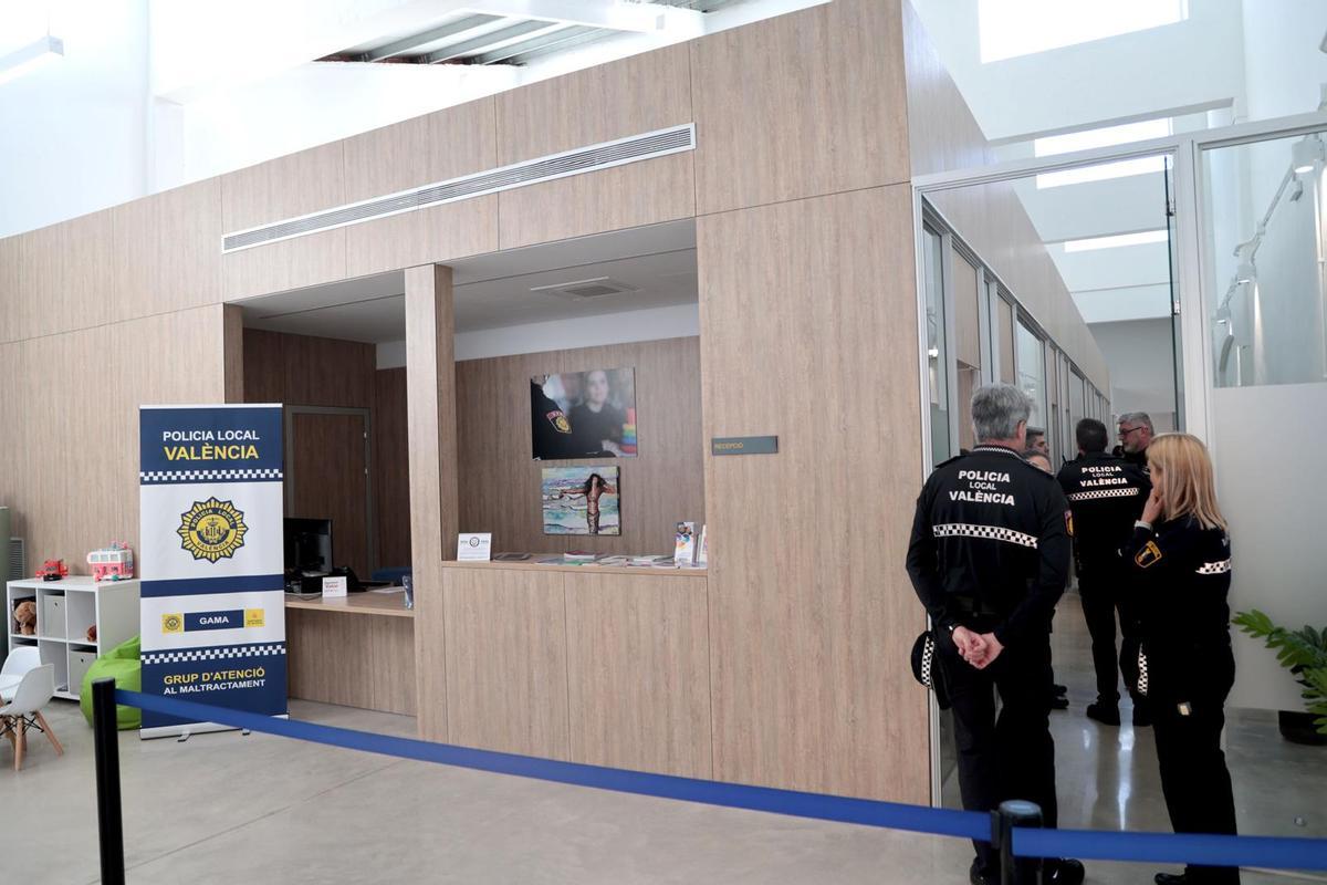 Recepción del centro de atención a mujeres víctimas de violencia machista en la calle Santa Cruz de Tenerife