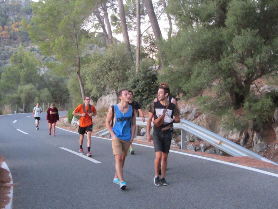 43 edición de la marcha Des Güell a Lluc a peu