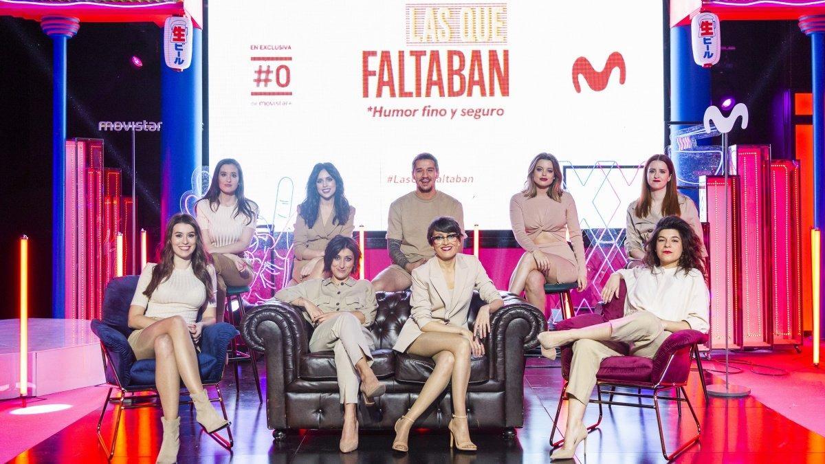 Thais Villas y el equipo de colaboradores de 'Las que faltaban'