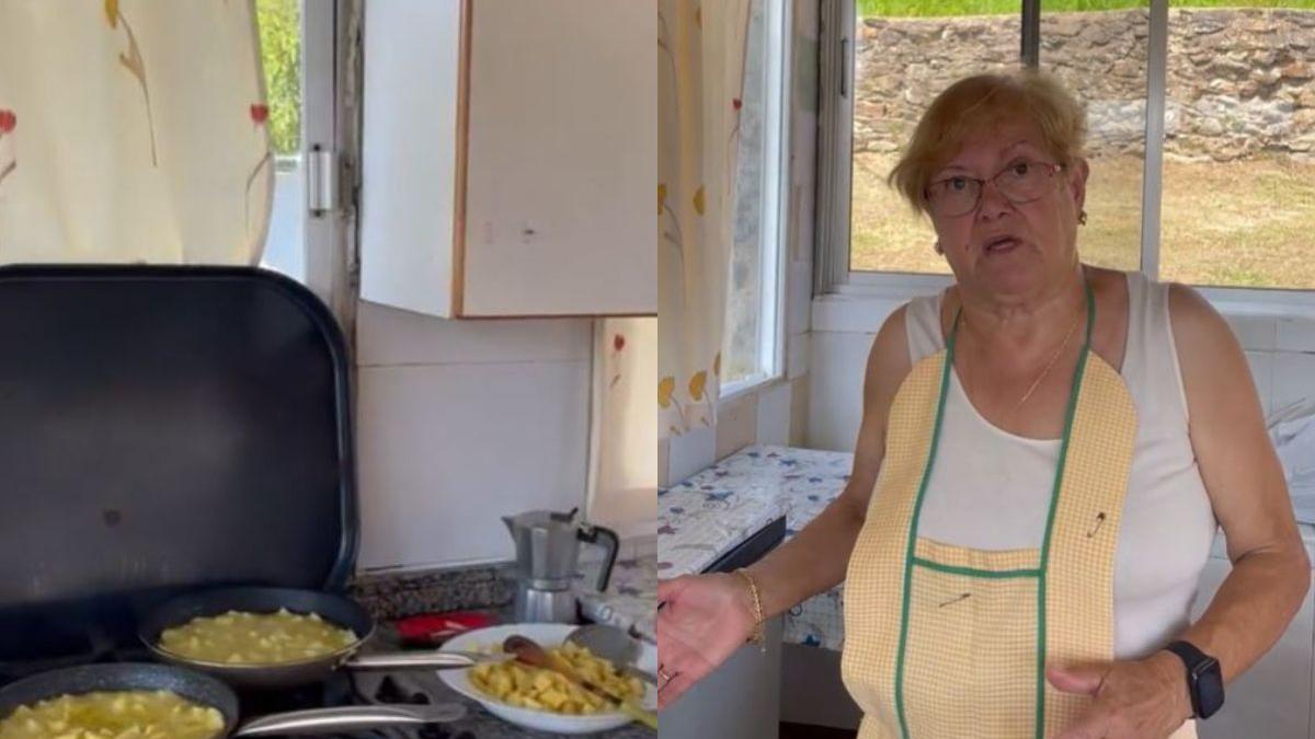 Esta abuela gallega ha revolucionado TikTok con su &quot;escaso&quot; menú.