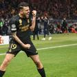 Dani Ceballos celebrando su gol ante el Unión Berlín