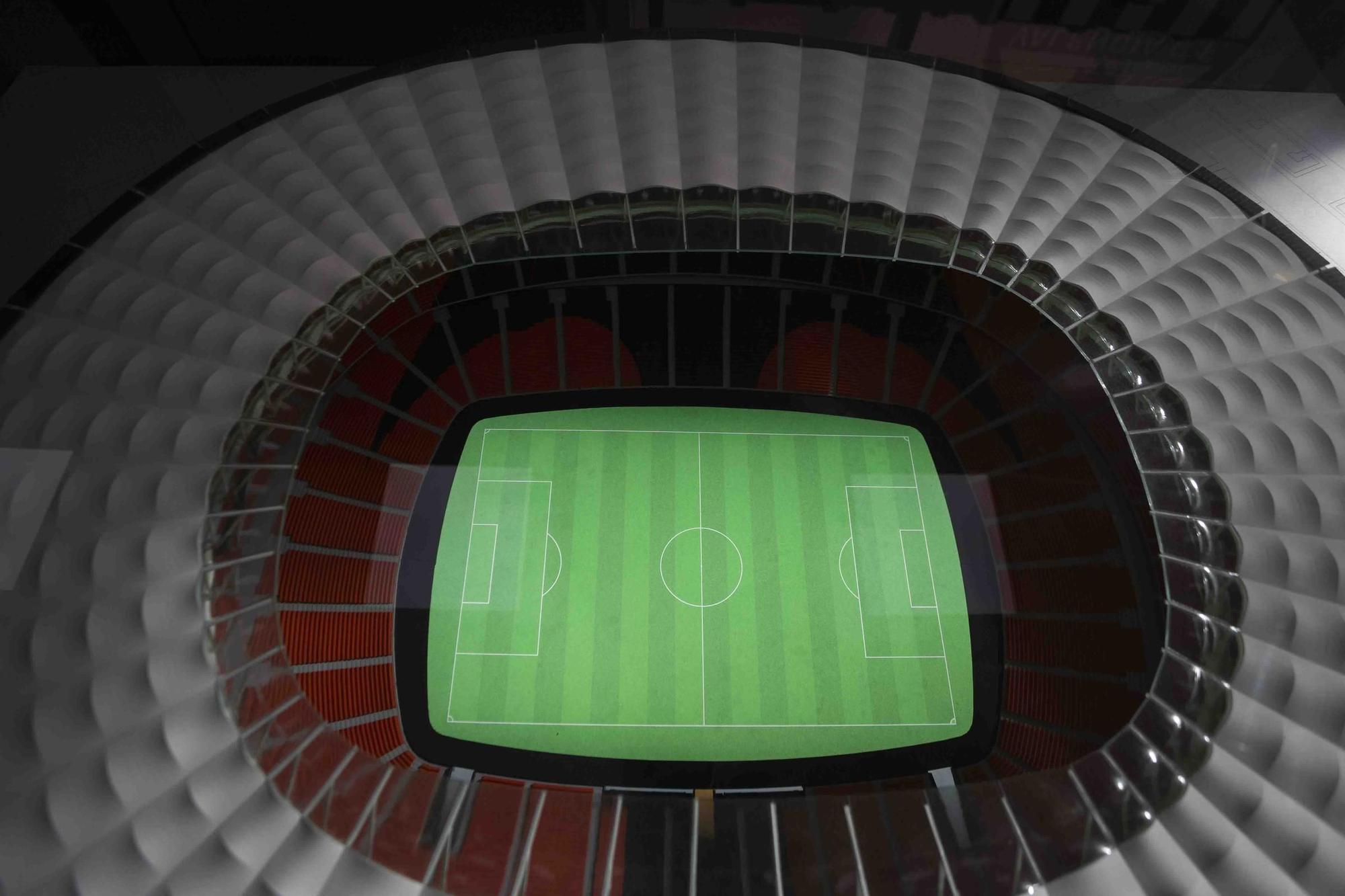 Maqueta del nuevo estadio de Mestalla