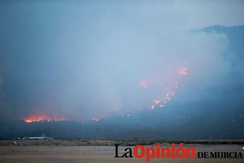 Incendio en la Zarcilla de Ramos