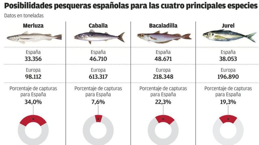 España consumió en cuatro meses todo el pescado que puede capturar la flota nacional