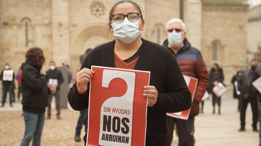 VÍDEO | La hostelería, en pie de guerra: "Zamora existe y los hosteleros estamos arruinados"