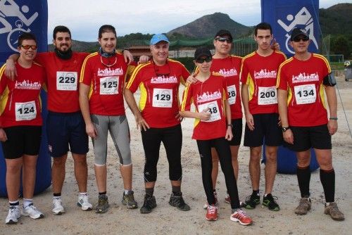 Carrera de montaña en La Manga