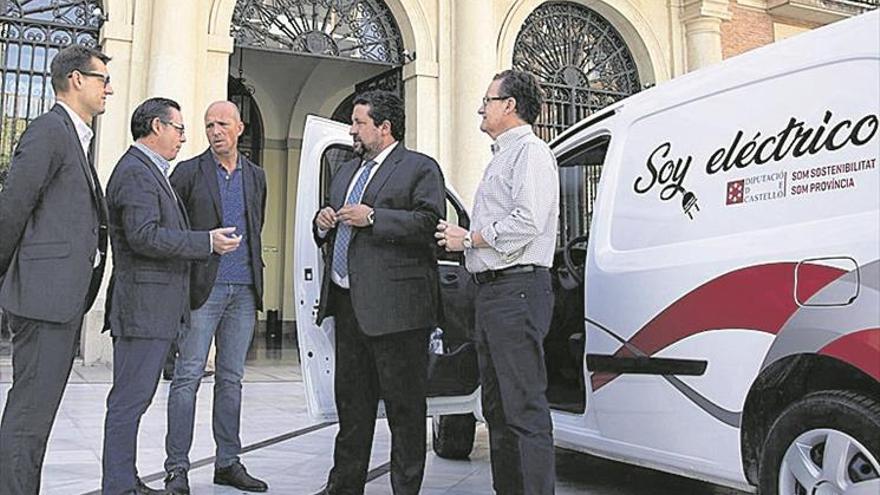 Diputación incorpora a su flota los coches eléctricos