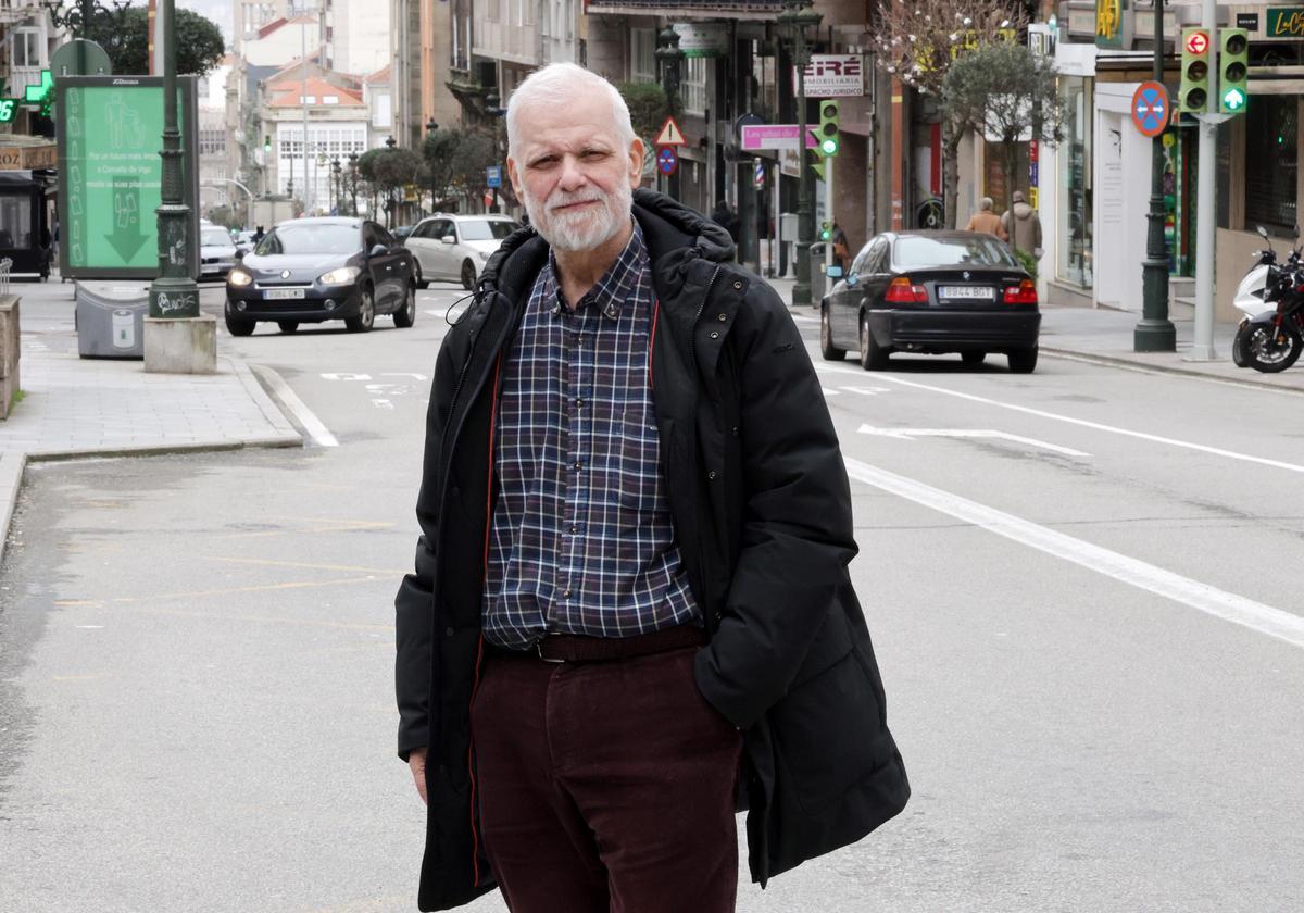 Jesús González-Puelles, exdecano de la procuraduría viguesa, recién jubilado