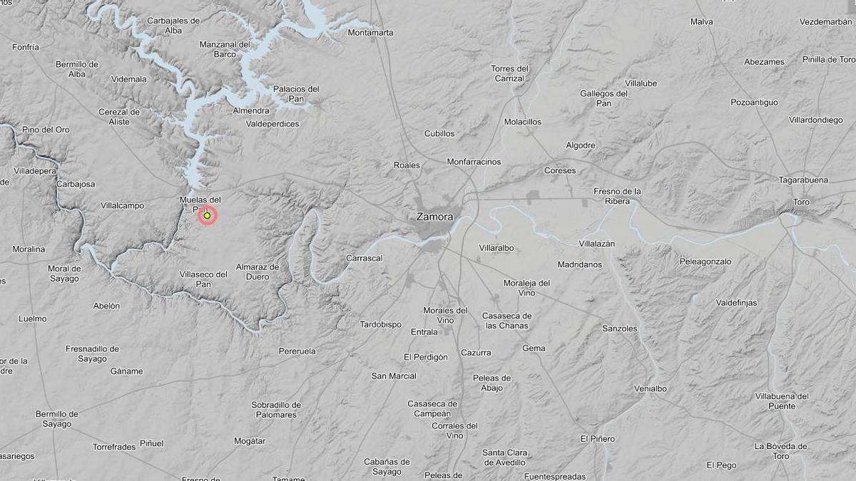 Zamora tiembla: terremoto de magnitud 2 en Muelas del Pan