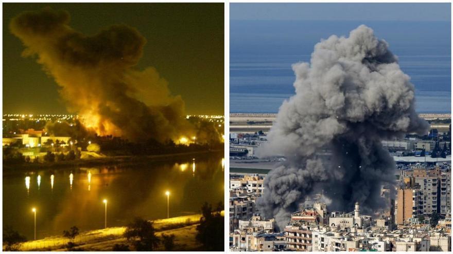 La sombra de la guerra de Irak planea sobre el actual conflicto contra Irán