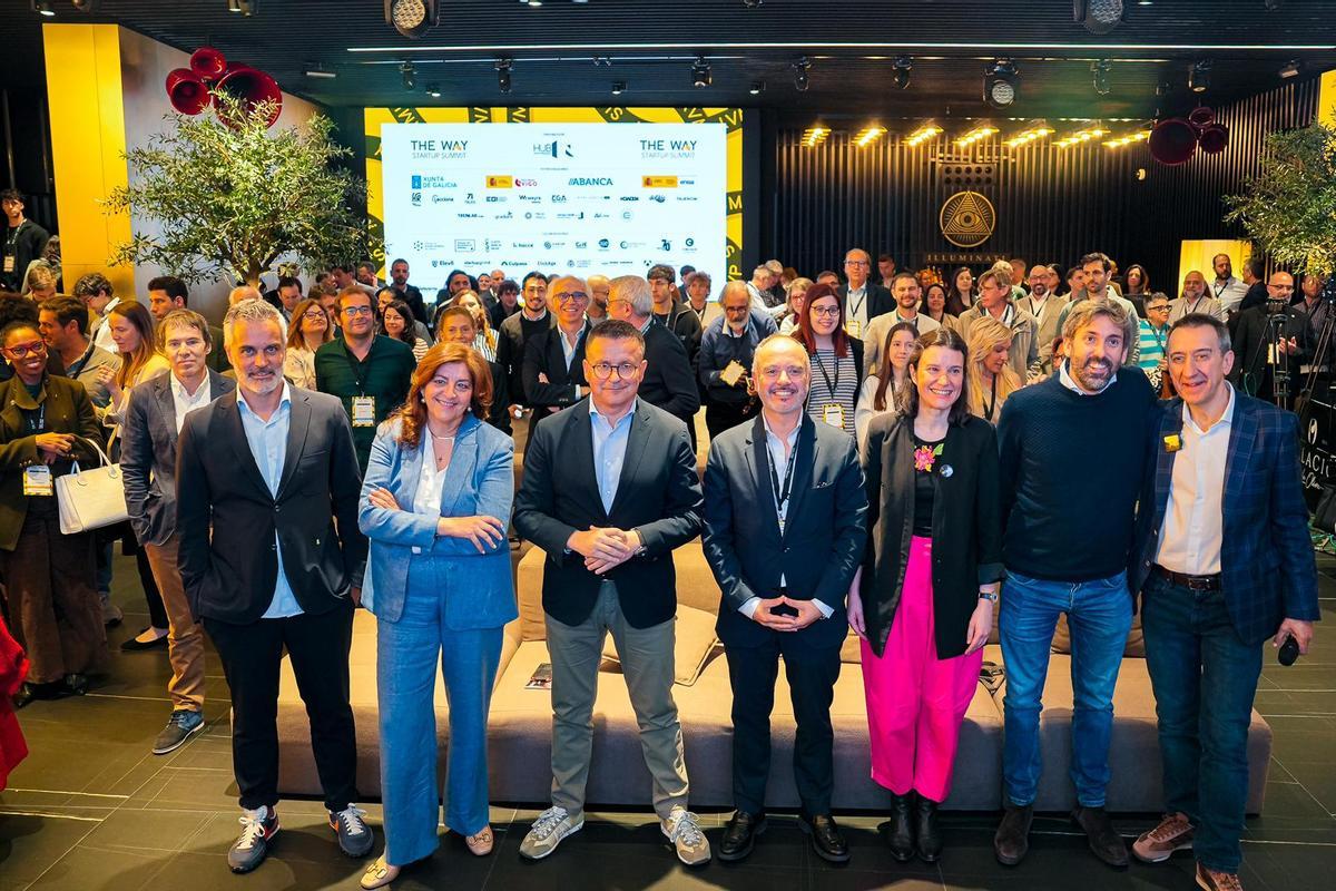 Inauguración de The Way Startup Summit, este jueves en el Palacio de la Oliva.