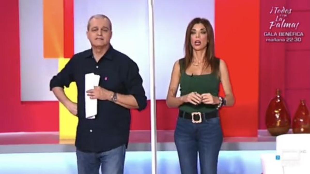 Ramón García y su compañera Gloria Santoro.
