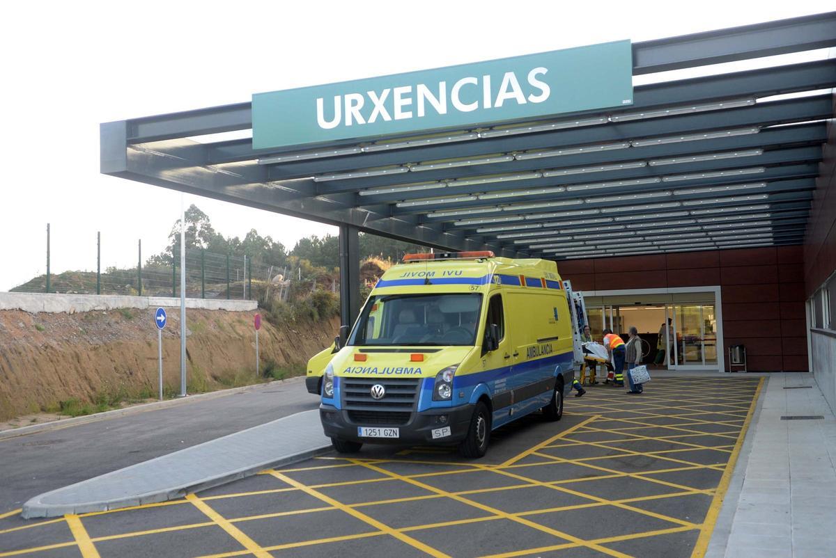 Área de Urgencias del Hospital do Salnés.