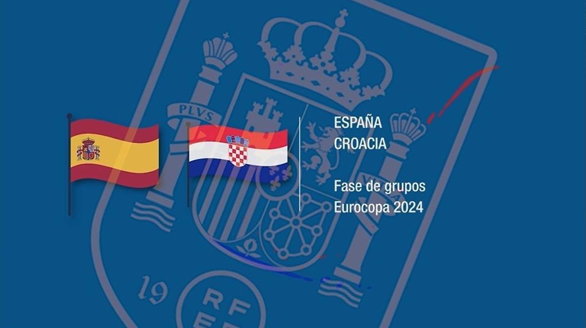 España - Croacia: horario y dónde ver el partido