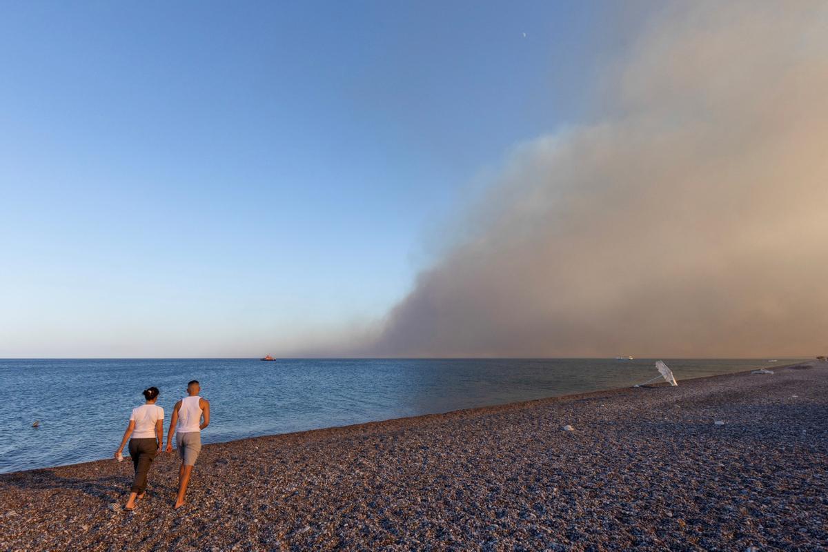 Los incendios forestales se han desatado en Grecia