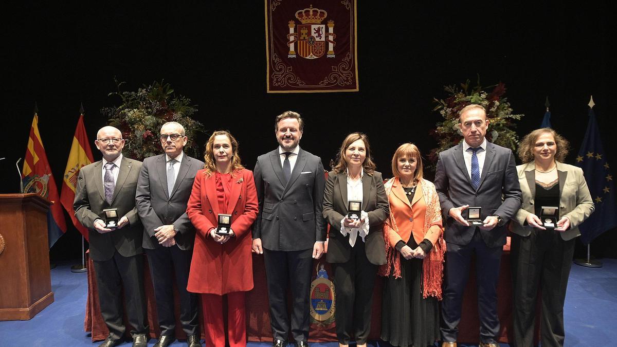 Los premiados con la Medalla de Plata del Bimil·lenari de Elche de 2024