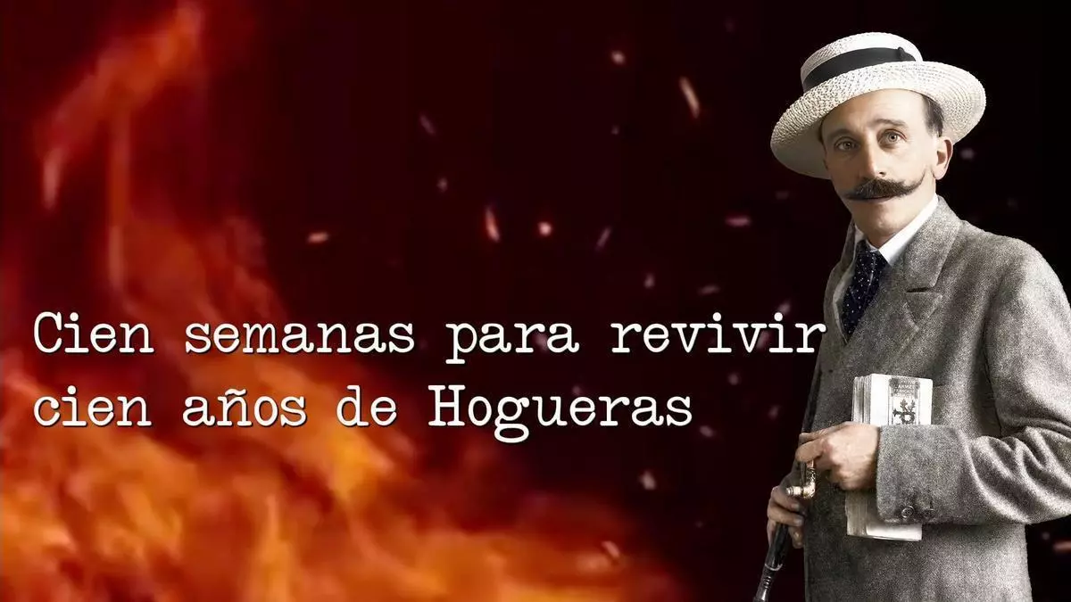 Cien semanas para revivir un siglo de las Hogueras de Alicante