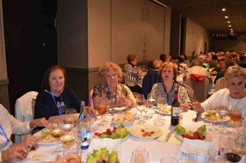 Almuerzo de la asociacion de viudas en Murcia