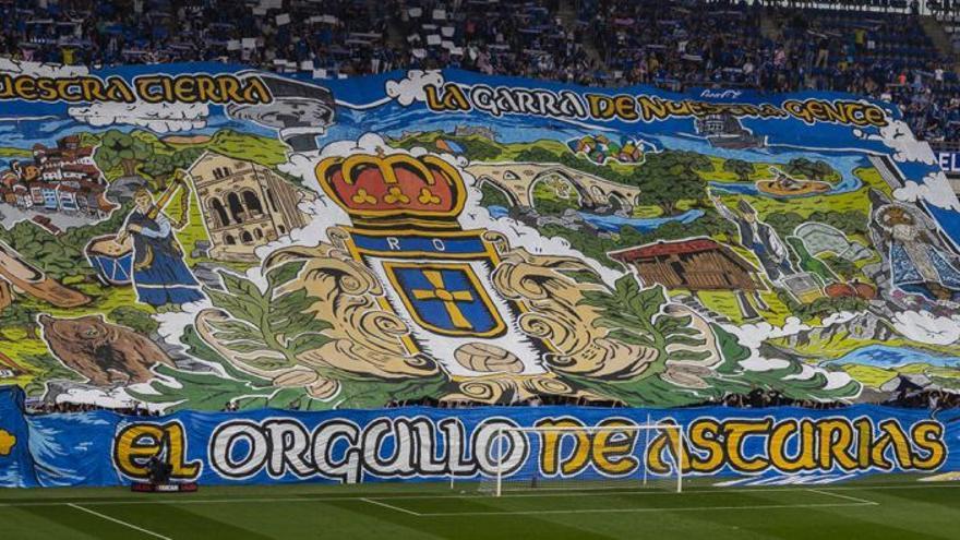 El Real Oviedo agradece el apoyo de la afición y esta responde