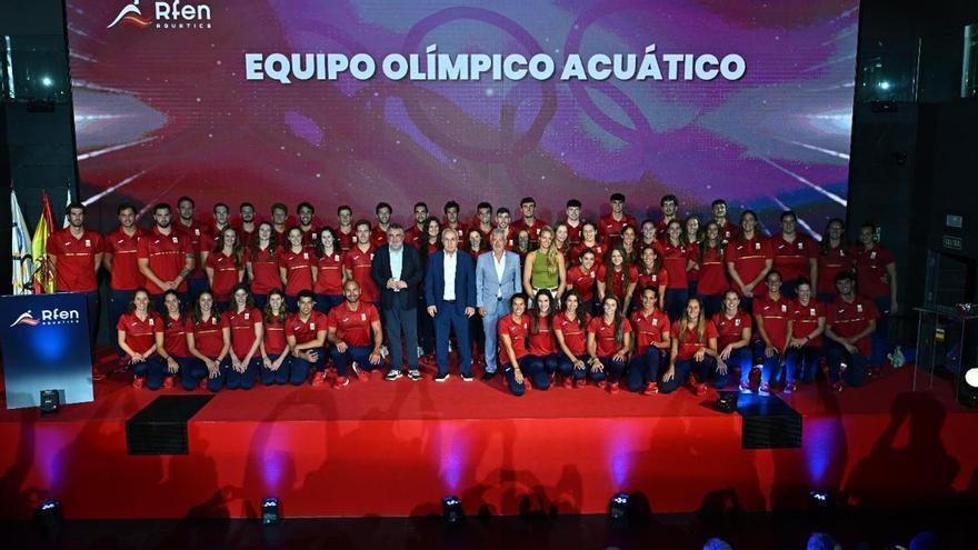 La RFEN presenta a sus 59 deportistas para los Juegos Olímpicos de París 2024