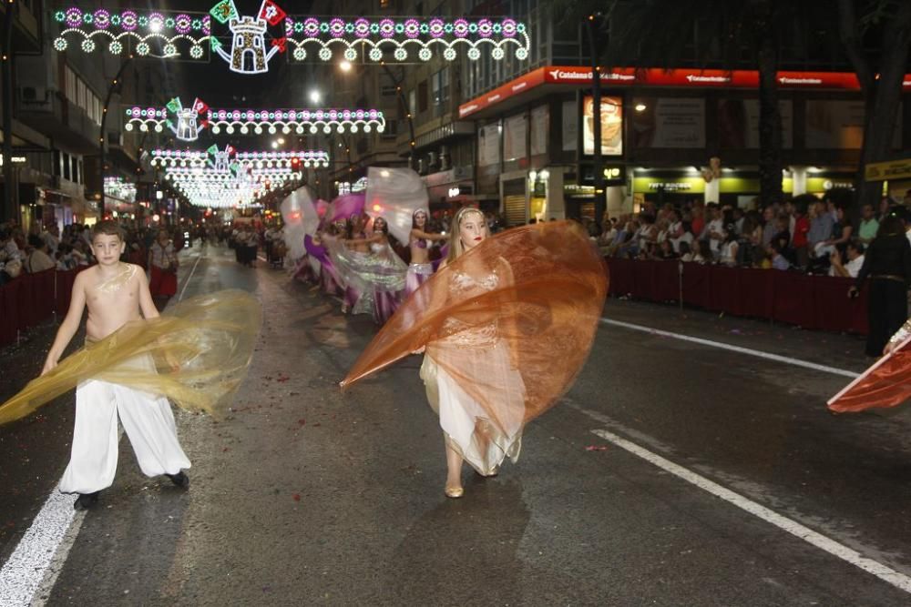 Desfile de Moros y Cristianos en Murcia