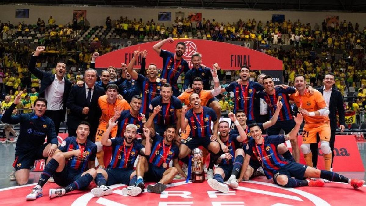 La història de les sis lligues del Barça: el futbol sala completa un esdeveniment únic al món
