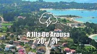 El tiempo en A Illa de Arousa: previsión meteorológica para hoy, domingo 16 de agosto