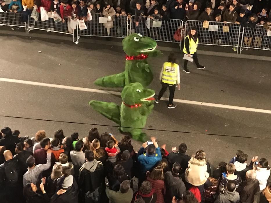 Cabalgata de Reyes en Vigo 2017