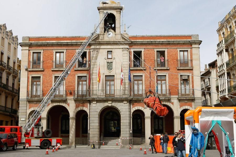 Simulacro de Bomberos.