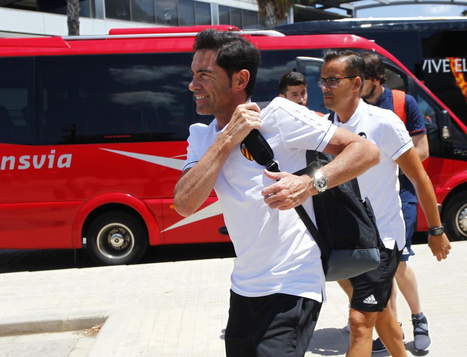 El Valencia CF pone rumbo a Évian-les-Bains