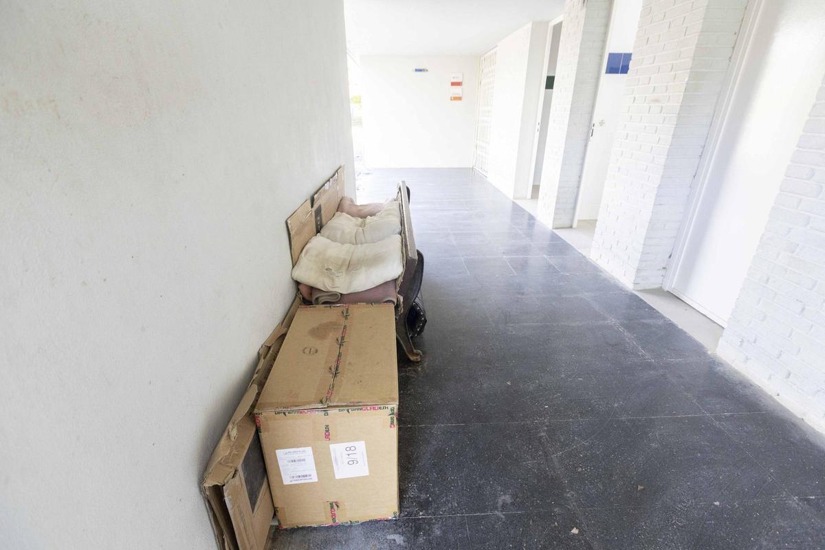 Dejadez y abandono en el parque Lo Morant