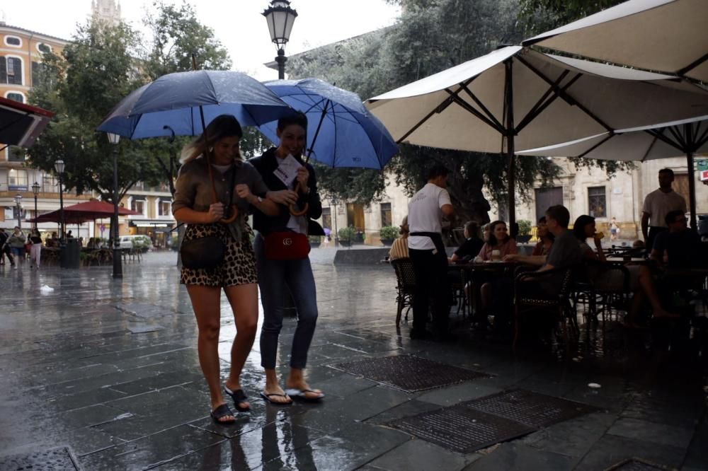 La DANA llega a Mallorca