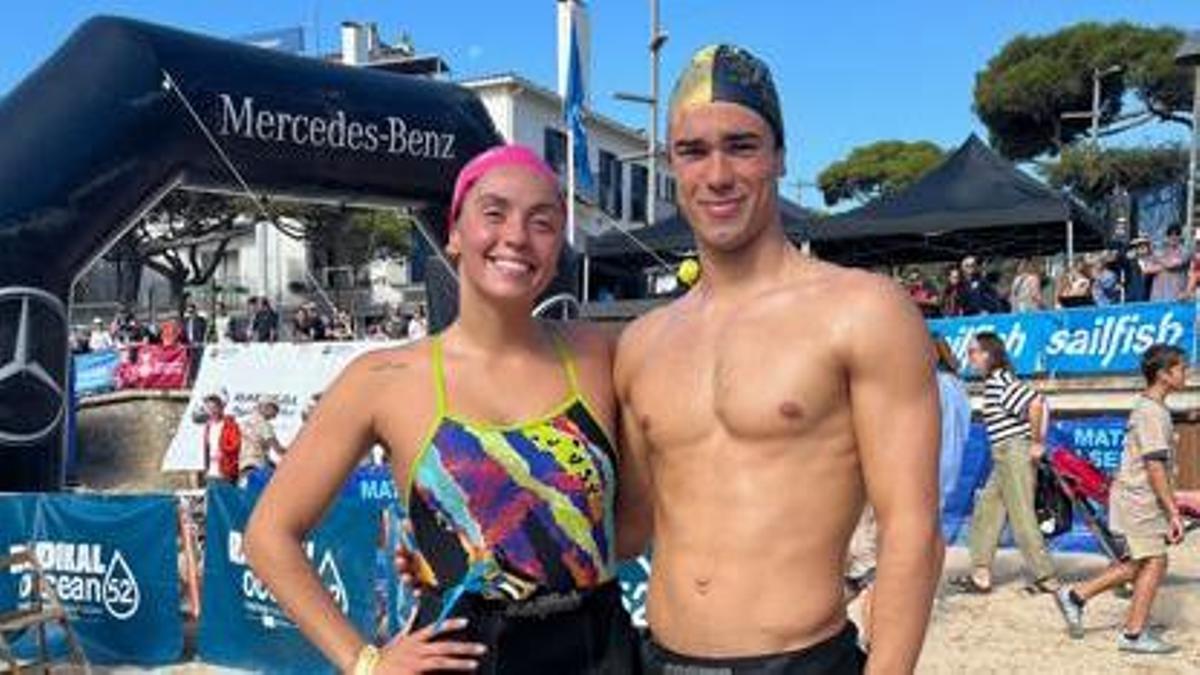 Clàudia Giralt y Àlex Castejón, ganadora y ganador de la XVI edición de la Radikal ocean52