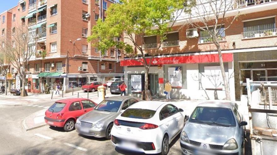 La vivienda en la que se ha localizado a la anciana.